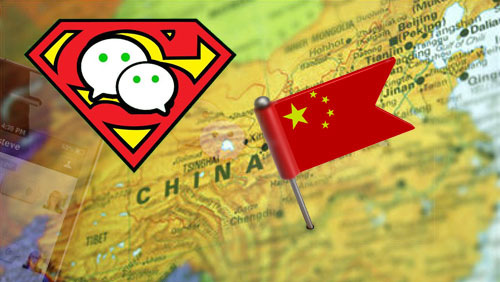WeChat the superhero